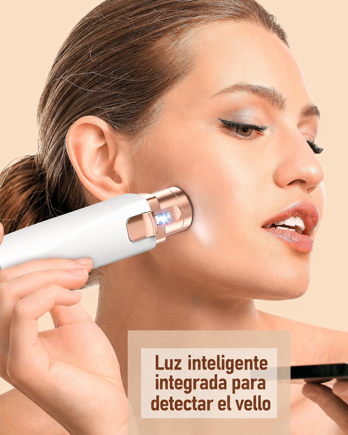 Depliador de cejas, nariz y rostro