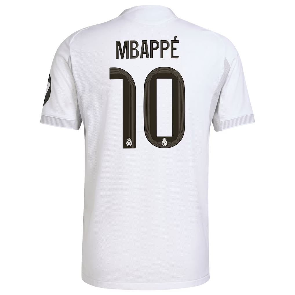 Camiseta Real Madrid 25-26 con dorsal Mbappé 10